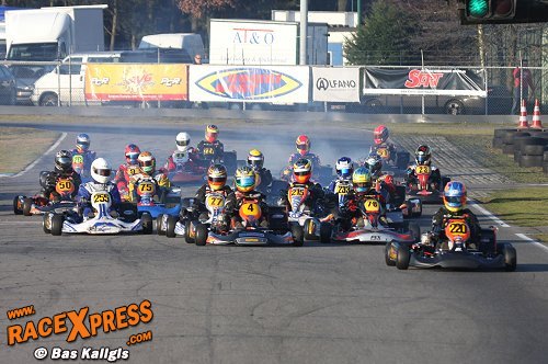 Chrono karting: Mooie races en snijdende kou bij eerste Wintercup